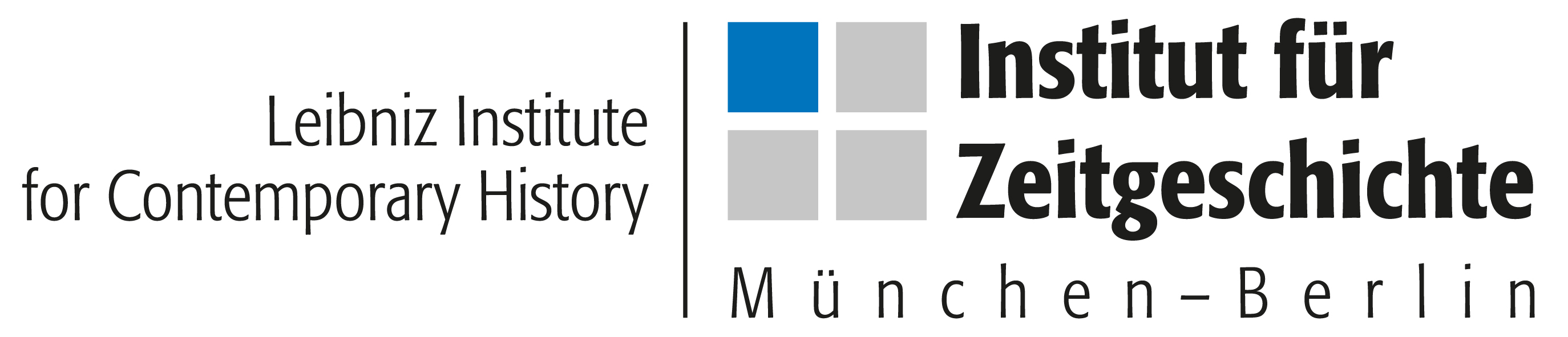 Logo: Leibnitz-Institut Institut für Zeitgeschichte München-Berlin