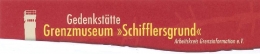 Logo: Gedenkstätte Grenzmuseum Schifflersgrund