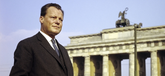 Photo: Willy Brandt in Berlin, 1958 (c) Bundeskanzler-Willy-Brandt-Stiftung (BWBS)